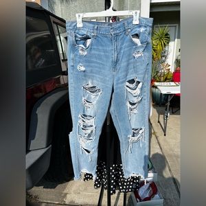 American Eagle distressed jeans